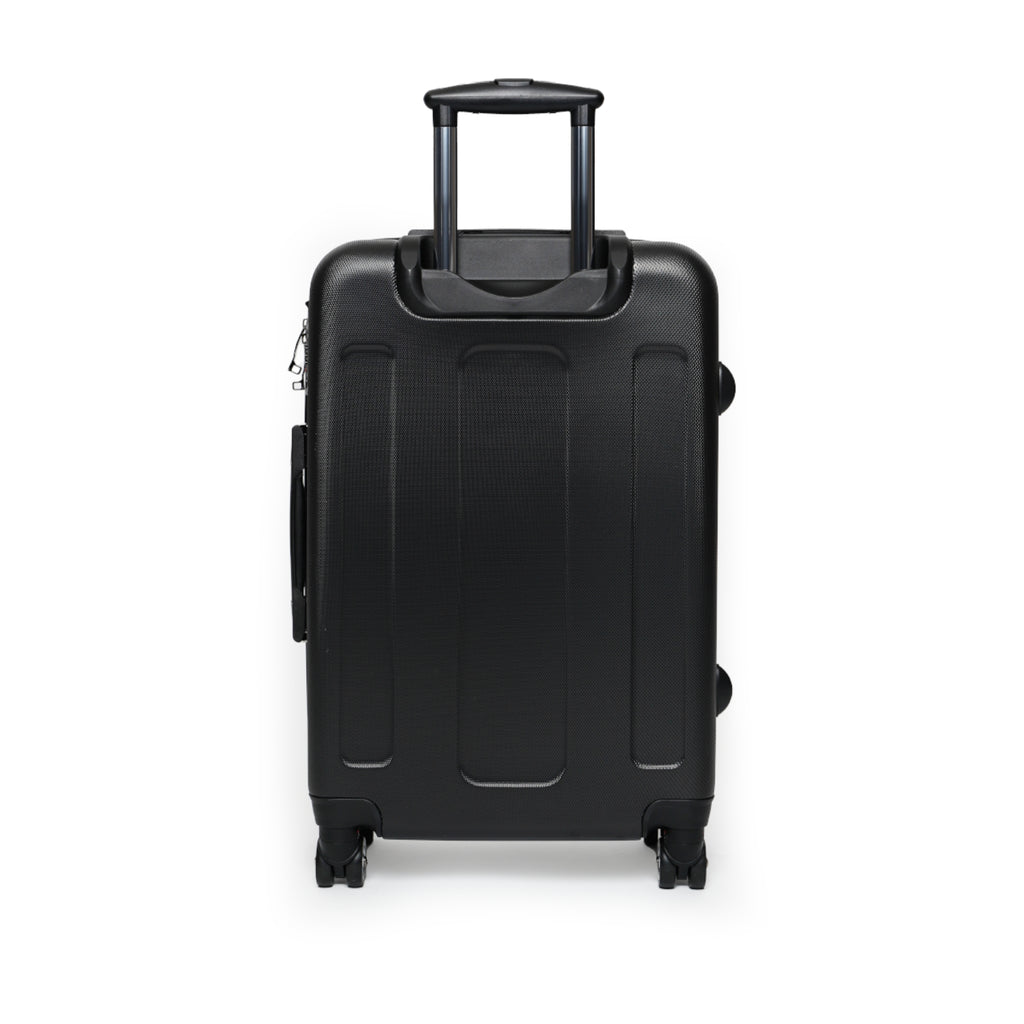 Anime Red-Haired Girl Carry-On Suitcase – School Uniform Portrait Travel Luggage