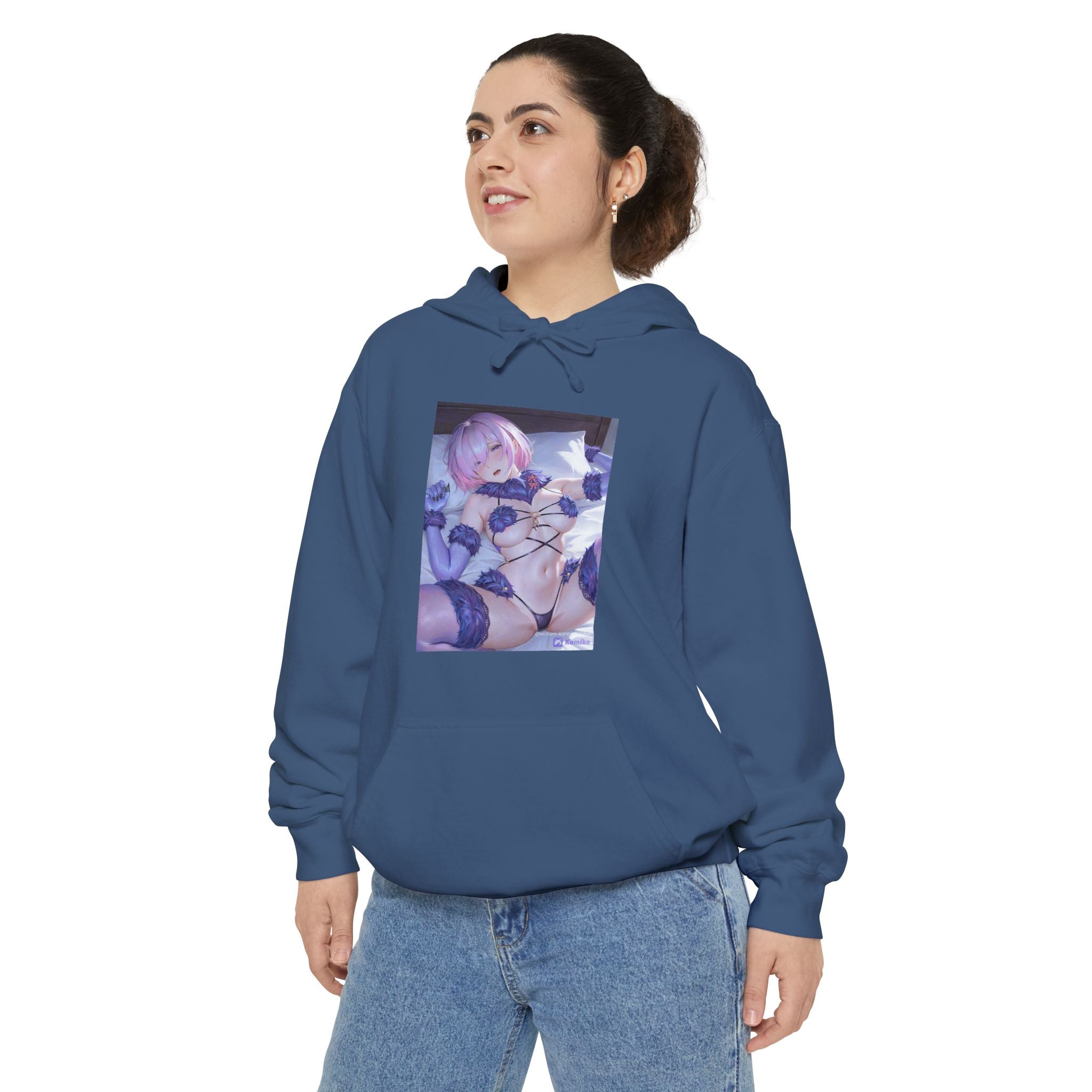 Anime Girl Hoodie — Sexy Pastel Aesthetic Pullover