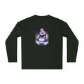 Anime Maid Art Long Sleeve Shirt — Pink-haired Fantasy Maid Graphic