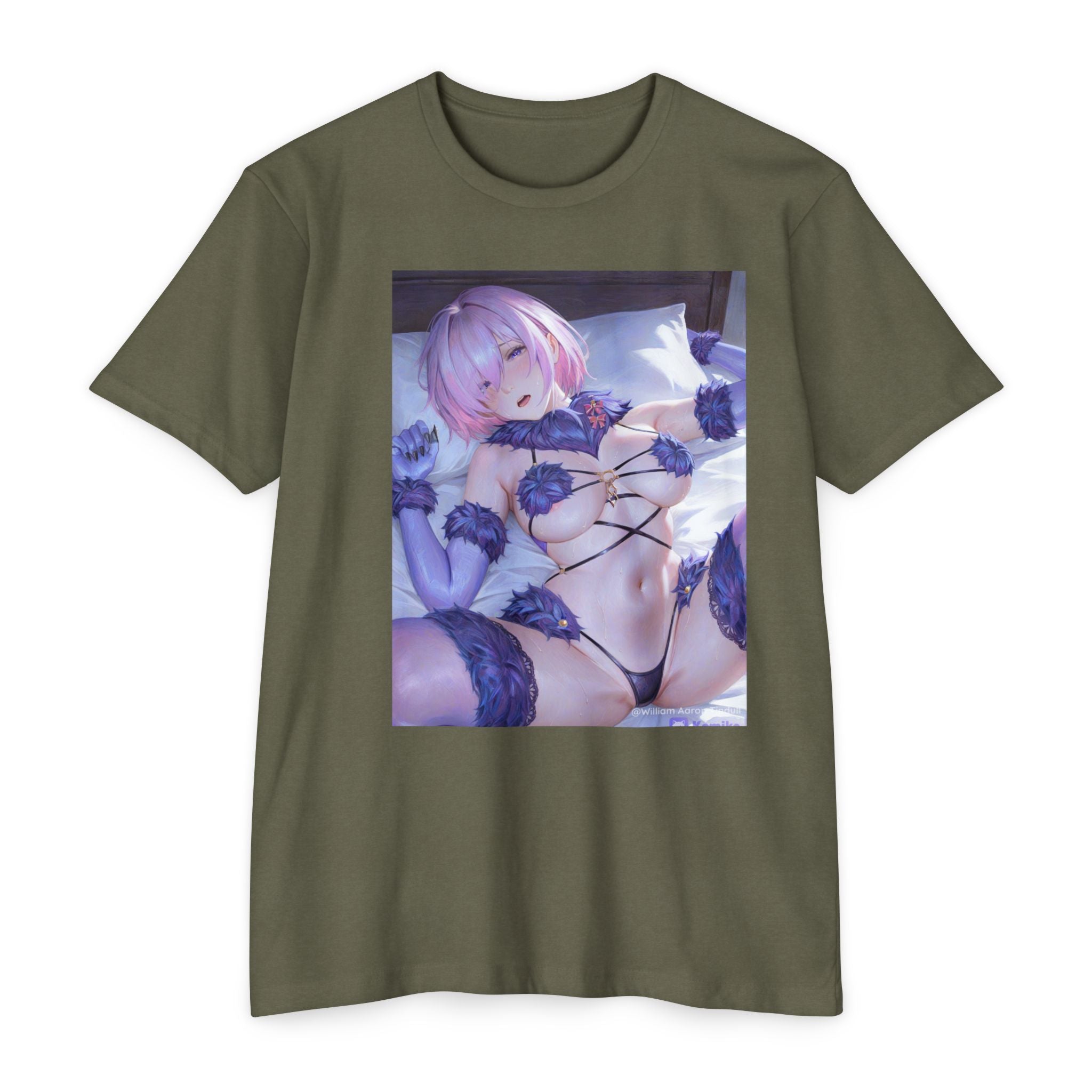 Anime Pillowgirl T-Shirt — Sexy Lingerie Art Tee