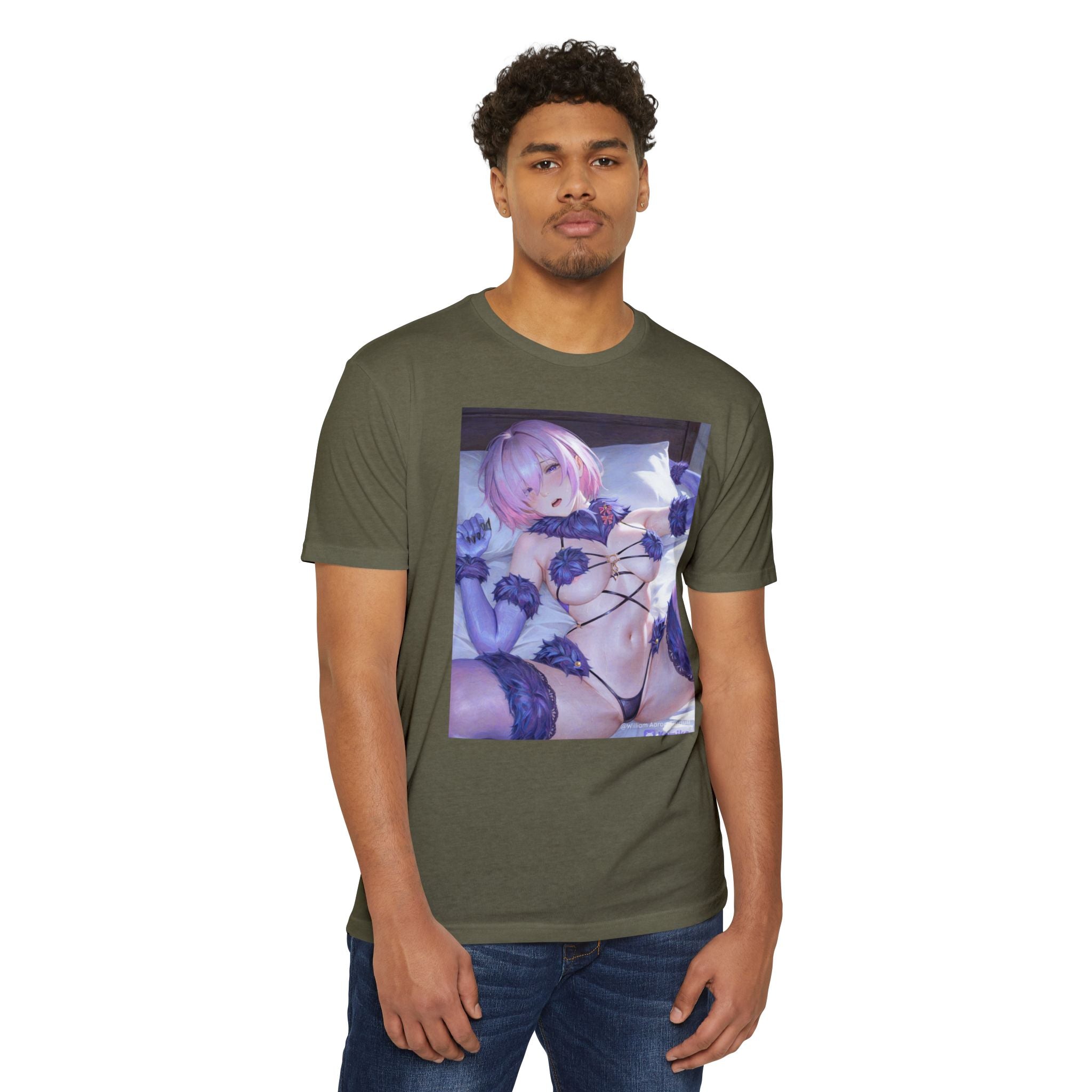 Anime Pillowgirl T-Shirt — Sexy Lingerie Art Tee